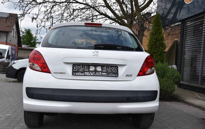 Peugeot 207 cena 12900 przebieg: 84371, rok produkcji 2011 z Łęczyca małe 232